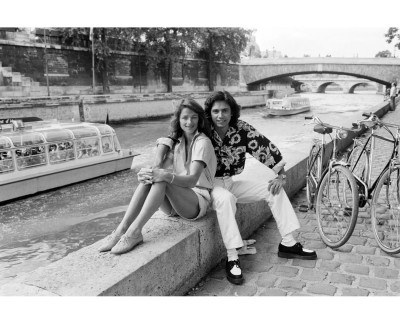 Jean-michel Jarre And Charlotte Rampling France 1980 Old Historic Photo 39.jpg